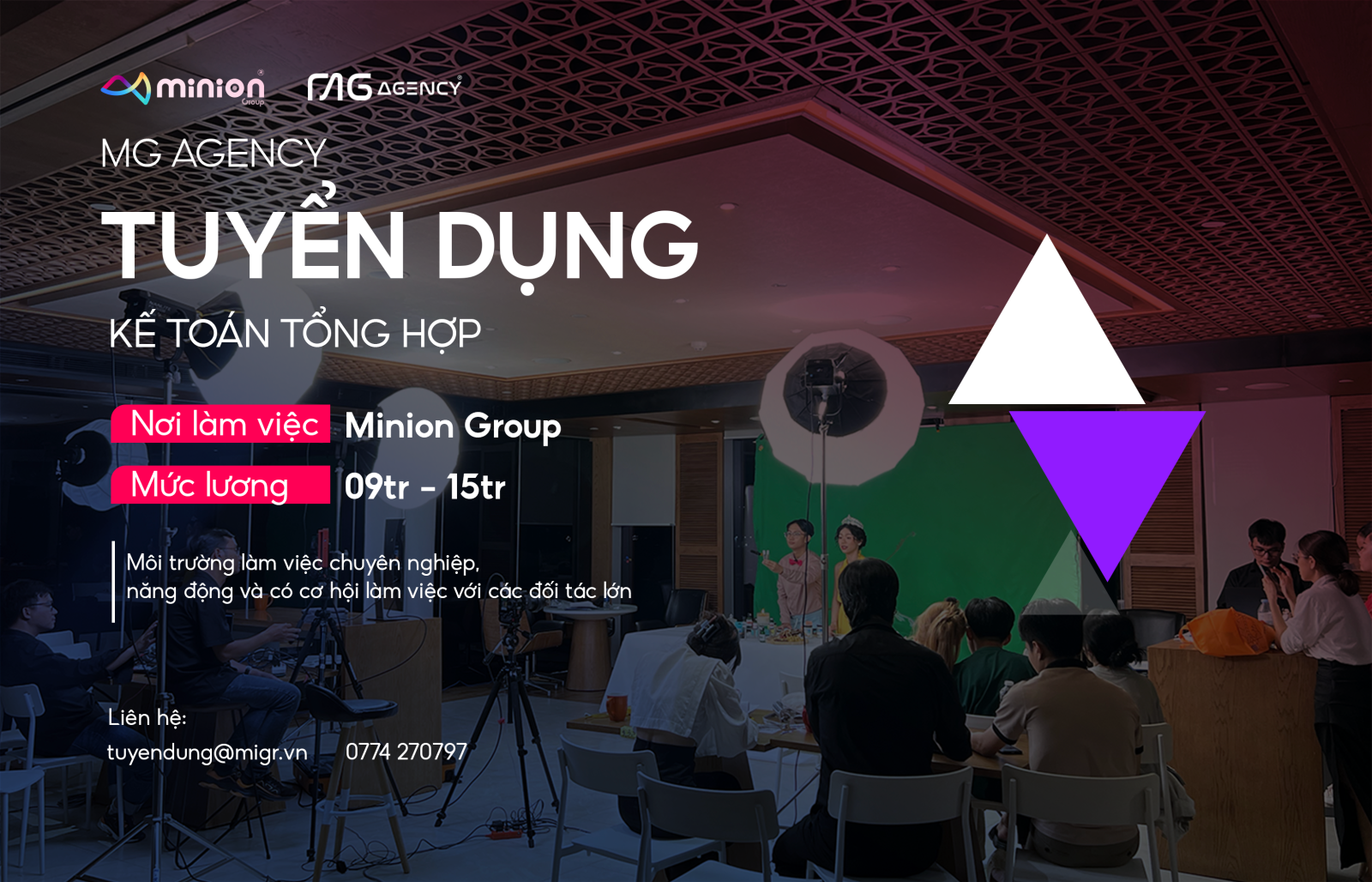 Tuyển dụng Kế Toán Tổng hợp